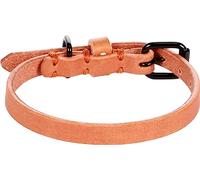 Flamingo Collar LEANO Negro COÑAC XS 21-26CM 10MM