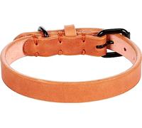 Flamingo Collar LEANO Negro COÑAC XS/S 24-30CM 15MM