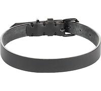 Flamingo Collar LEANO Negro L 43-53CM 25MM