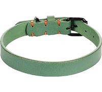 Flamingo Collar LEANO Negro Verde M 36-44CM 20MM