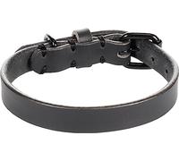 Flamingo Collar LEANO Negro XS/S 24-30CM 15MM