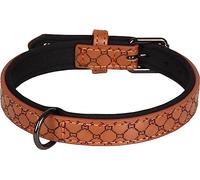 Flamingo Collar Patti MARRÓN S 29-35CM 15MM
