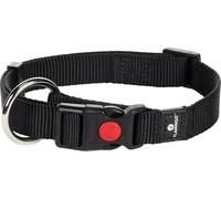 Flamingo Collar ZIGGI Negro M 40-55CM 20MM