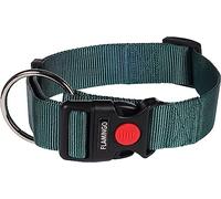 Flamingo Collar ZIGGI Verde Oscuro XL 55-75CM 40MM