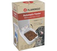 Flamingo COMEDERO AUTOMÁTICO con Temporizador Dozer Blanco