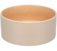 Flamingo COMEDERO Y Bebedero ANCA Redondo Beige/Naranja 18x7,5CM 1200ML