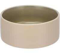 Flamingo COMEDERO Y Bebedero ANCA Redondo Beige/Verde 16x6CM 800ML