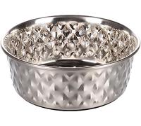 Flamingo COMEDERO Y Bebedero DIAMI Acero Inoxidable 1000ML 17CM