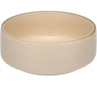 Flamingo COMEDERO Y Bebedero Lado Redondo Beige 15,5x6,5CM 750ML