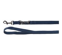 Flamingo Correa de Entrenamiento Ziggi Azul Oscuro 3-fach Ajustable para Perros