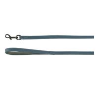 Flamingo Correa Denver Azul, Piel de Búfalo, Robusto, Glitzerkarabiner