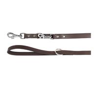 Flamingo Correa Rondo Remachado Braun 200x1, 8 CM 3-fach Ajustable Perros