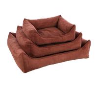 Flamingo Cuna para Gato Reno Rectangular Rosa Salmón Lavable Con Memory Foam