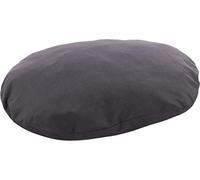 Flamingo Cushion Panama, Oval, with Zip, Dark Grey, 100 x 76 x 10 cm
