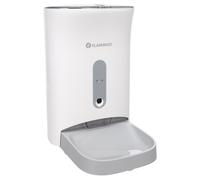 Flamingo Dispensador de Comida Omega Blanco para Perros, Timer & App-Steuerung