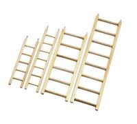 Flamingo Escalera de madera para pájaros