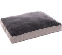 Flamingo ESMO Rectangular Cushion with Zip, Grey Trim, 80 x 60 x 10 cm