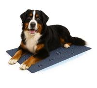 Flamingo Esterilla refrescante para Perros - Esterilla refrescante para Gatos - XXL 120x80x0.6cm Plegable Impermeable Gel autorefrigerante Esterilla refrigerante Drop