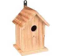 FLAMINGO F Caja Nido GIRAY Madera Flamed Natural 15x12,5x20CM