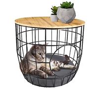 Flamingo F Cesta FILUM Cesta DE Alambre Negro 50x50x41CM