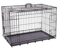 FLAMINGO F Jaula DE Alambre Puerta CORROJO IZA NYO Negro L 59x93x62,5CM