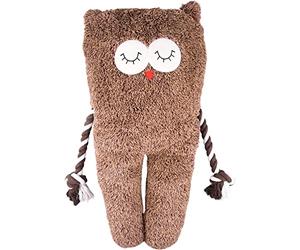 FLAMINGO F Juguete Perro Bonny Peluche BÚHO Grande MARRÓN 65CM