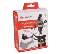 Flamingo F Running Strap + Belt with Rono Blue Strap 180-250 cm/Belt 79.5-140 cm