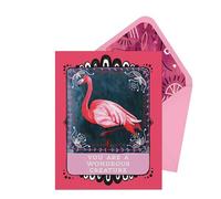 Flamingo Friendship Card (Jessica Swift for Em & Friends Greeting Cards)