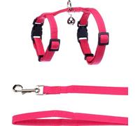 Flamingo Gato Arnés con Correa Gatito Lomi Fucsia 15-22cm 20-30cm 120cm 10mm