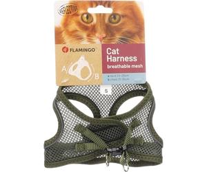 Flamingo Gato Arnés Step&Go Berta Caqui S 24-29cm 31-35cm