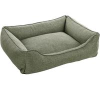 Flamingo Gini Bed for Dogs and Cats - Bed for Dogs Cats - 80 x 67 x 22 cm - Washable - Non-Slip Bottom - Removable Cover Soft and Comfortable Sleeping Place