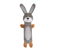 Flamingo JP Gommy Conejo Corduroy + Botella + Silbato Gris 43CM