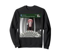Flamingo Hay Movimiento en tu Puerta Principal Tonto Sudadera