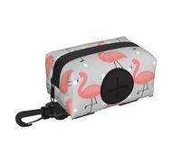 Flamingo Holloween - Soporte para bolsas de excrementos de perro, soporte y dispensador de excrementos de mascotas, suministros para caminar