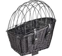 Flamingo Hondenfietsmand Achterop Canna Zwart 55 x 35 x 51.5 cm Black