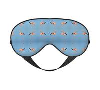 Flamingo in Water Ripple Sleep Eye Mas Updated Design Light Block Night Eye Blinder Hombres Mujeres Turnos Trabajo Viajes