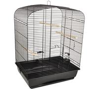 Flamingo Jaula PERICO SEVA Negro 54x39x71CM