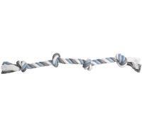 Flamingo JCHIEN Cotton Jim Bone Tie 4 Knots Blue/White/Grey 60 cm