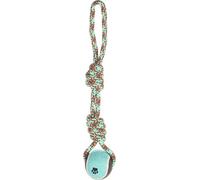 Flamingo JCHIEN Cotton Riva Rope + Twist + Tennis Ball Green 38 cm