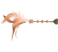 Flamingo JG Topsy Palo Madera + Corazon MATATABI Natura 25CM