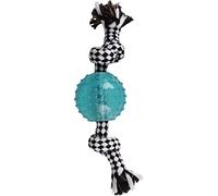 Flamingo JP DJENGO Cuerda con Pelota TPR Azul 23CM