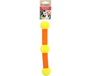 Flamingo JP LIPA TPU Palo con 3 Pelotas S Amarillo/Naranja 28x4,9x4,9CM