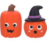 Flamingo Juguete de goma para perros de Halloween con forma de calabaza/mix