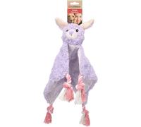 Flamingo Juguete KOKKO Manta CRUJIENTE Violeta Conejo 40x40x8CM