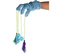 Flamingo Juguete para Gato Marion Guante Azul - 55x21x3,8cm