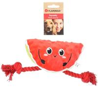 Flamingo Juguete para Perro (17 x 10 x 20 cm), diseño de sandía roja