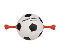 Flamingo Juguete para Perro Fútbol Matchball 19CM Con Rojo Asas de Goma