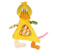 Flamingo Juguete para Perro Kareau Pato Amarillo 22,5cm Squeaker Knistergeräusch