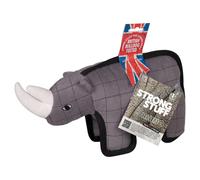 Flamingo Juguete para Perro Rhino 32x8, 5cm - Fuerte Zerr- & Squeaker-Spielzeug