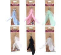 Flamingo Juguetes para Gatos - Recambio CLU para caña 32cm Multicolor - Ninguna selección de Color Posible